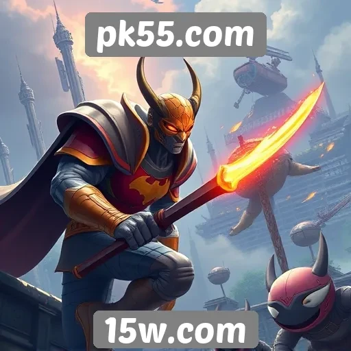 Diversidade de jogos oferecidos no pk55.com